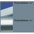 Plieger Class (90x90x185 cm) douchecabine vierkant Aluminium 3 mm montage universeel