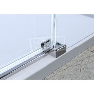 Gradara Clear Roller Cuadra (120x80x200 cm) douchecabine rechthoek 8 mm NANO Anti-kalkbehandeling 