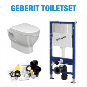 Complete Design Toiletset met Geberit inbouw Reservoir set 4