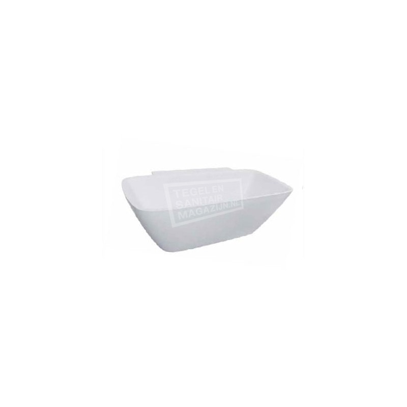 Beterbad-Xenz Romeo Basis (174x86x62 cm) Solid Surface Wit