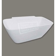 Beterbad Romeo Basis (174x86x62 cm) Solid Surface Wit