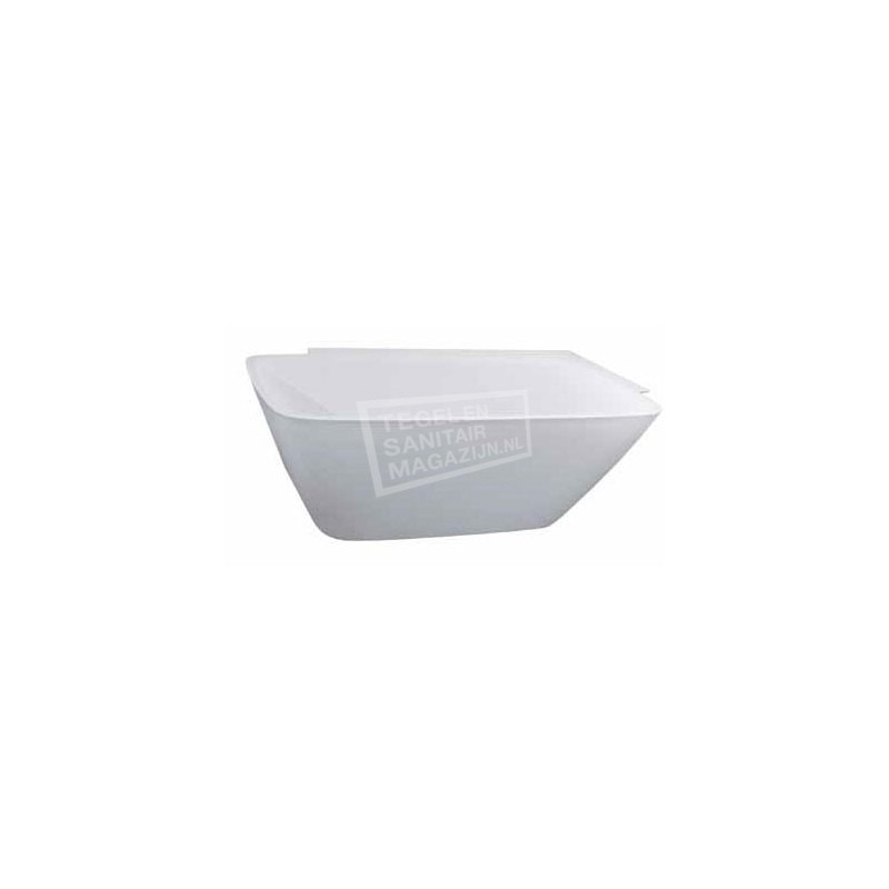 Beterbad/Xenz Romeo Rechts (180x86x62 cm) Solid Surface Wit