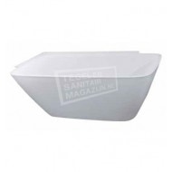 Beterbad Romeo Links (180x86x62 cm) Solid Surface Wit