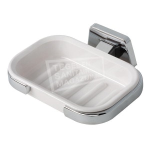 Geesa Standard Zeephouder met witte kunststof inzet
