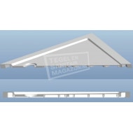 Wiesbaden SMC (120x90x4 cm) Douchebak Rechthoek Wit