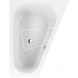 Villeroy & Boch Loop & Friends Oval Bad Acryl Offset 175x135 cm Rechts met Ovale Binnenvorm Wit