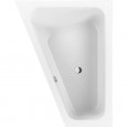 Villeroy & Boch Loop & Friends Square Bad Acryl Offset 175x135 cm Links met Hoekige Binnenvorm Wit