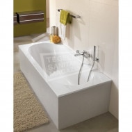 Villeroy & Boch Oberon Bad 170x75 cm Quaryl Rechthoek met Poten Wit