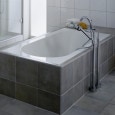 Villeroy & Boch Oberon Bad 190x90 cm Quaryl Rechthoek met Poten Wit