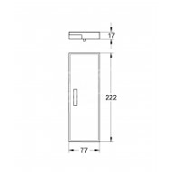 Grohe Eurocube Doucheplankje