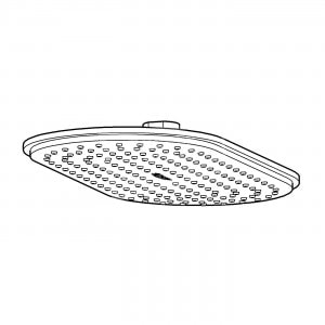 Grohe Rainshower Ondus Veris Hoofddouche 150 x 300 mm