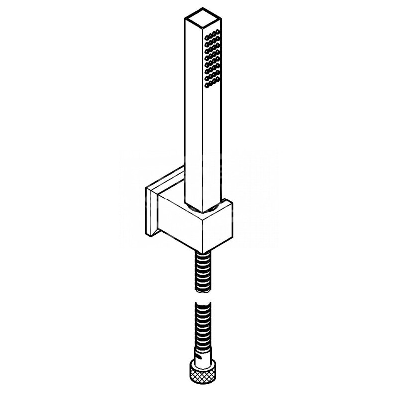 Grohe Euphoria badgarnituur 125mm chroom 27889000