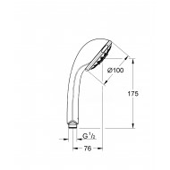 Grohe Relexa-2 Handdouche Five