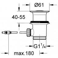 Grohe Waste Garnituur