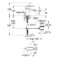 Grohe Eurostyle Cosmoploitan Bidetmengkraan met Waste