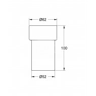 Grohe Ectos/Tenso Glas Voor 40253/40287