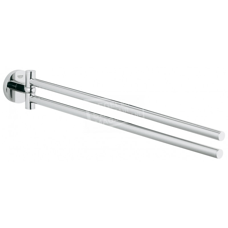 Grohe Essentials 2 lids handdoekhouder draaibaar 45cm chroom