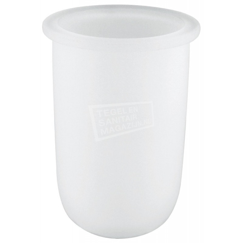 Grohe Essentials reserveglas sanitair gematteerd kristalglas 40393000