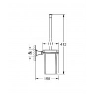 Grohe Grandera Closetborstelset