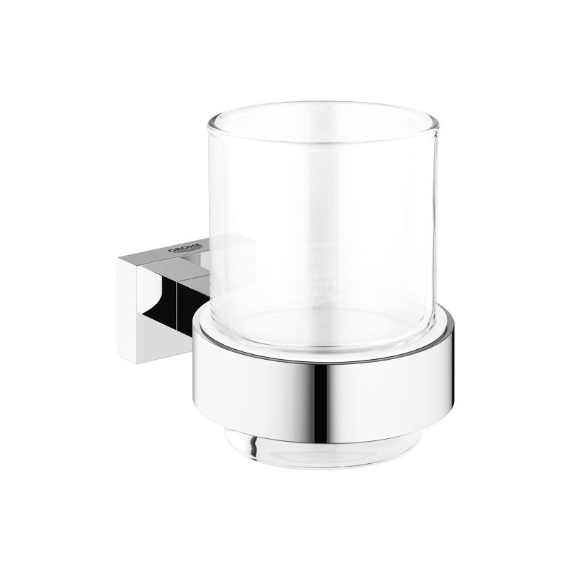 Grohe Essentials Cube glashouder chroom 40755001