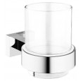 Grohe Essentials Cube Glas met Houder