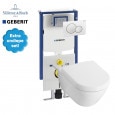 Villeroy & Boch Subway 2.0 Compact toiletset met Geberit UP720 en Sigma01 bedieningspaneel