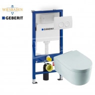 Wiesbaden Arco toiletset met Geberit UP100 en Delta21 bedieningspaneel