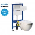 Duravit Starck 3 Compact toiletset met Geberit UP100 en Delta21 bedieningspaneel