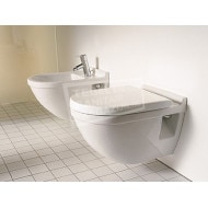 Duravit Starck 3 toiletset met Grohe Rapid SL en Grohe Sakte Cosmopolitan bedieningspaneel