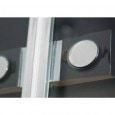 Beuhmer Wide Draaideur (110x200 cm) Chroom 8 mm NANO Anti-kalk