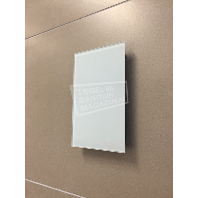 Sunshower Ventilatierooster 15x9cm voor Pure en Pure XL en Deluxe Glas Wit Sunshower Ventilatierooster 15x9cm voor Pure en Pure XL en Deluxe Glas Wit