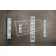 Sunshower Pure XL Infraroodcabine 19.9x123.8x10cm Half Body 2000W Aluminium