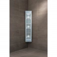 Sunshower Combi White UV- en Infraroodcabine Opbouw 29x144x22.8cm Full Body 2000W Aluminium