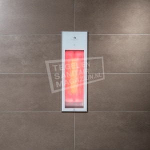 Sunshower Pure White Infraroodcabine 19.9x61.9x10cm Half Body 1250watt Aluminium