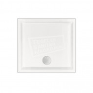 Beterbad Mariana (100x100x4 cm) douchebak Vierkant Wit
