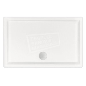 Beterbad Mariana (80x75x4 cm) douchebak Rechthoek Wit