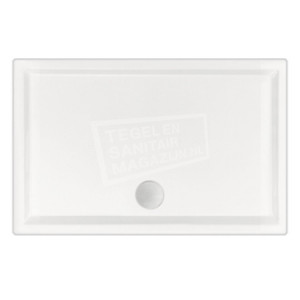 Beterbad Mariana (90x75x4 cm) douchebak Rechthoek Wit