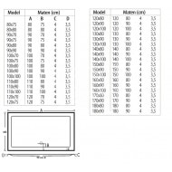 Beterbad Mariana (90x90x4 cm) douchebak Vierkant Wit