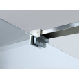 Wiesbaden Fest 100x200 cm inloopdouche zonder profiel 8mm NANO Anti-kalk