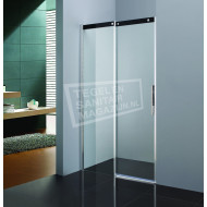 Beuhmer Softclose Schuifdeur (140x200 cm) Chroom 8 mm Dik Helder Glas