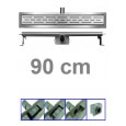 Bibury 3e Generatie 90cm RVS met flens en rooster