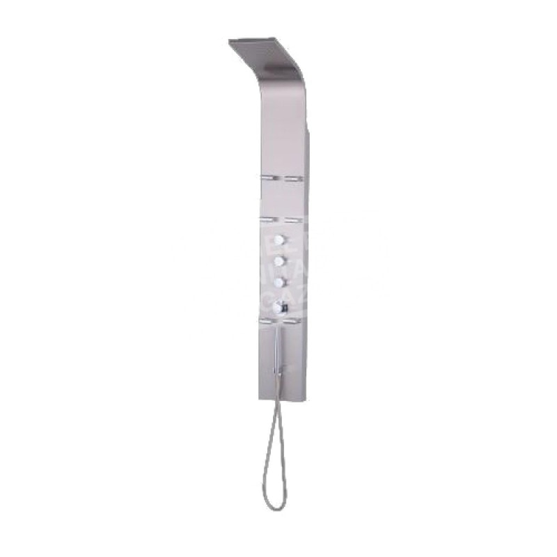 Best Design Brussel RVS Douchepaneel 160X22 cm Compleet 6 Jets Best Design Brussel RVS Douchepaneel 160X22 cm Compleet 6 Jets