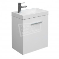 Wiesbaden Emma toiletmeubel 50x25x50 cm hoogglans wit