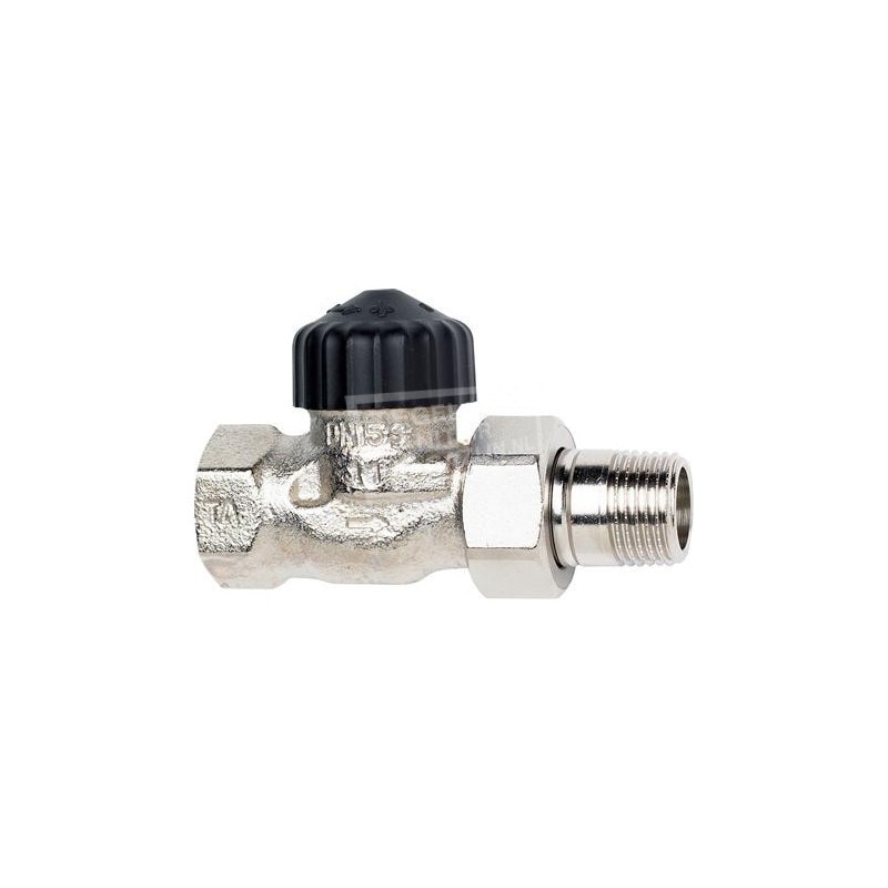 Heimeier Thermostatische Radiatorkraan met Vaste Kv waarde 1/2" Recht Heimeier Thermostatische Radiatorkraan met Vaste Kv waarde 1/2" Recht