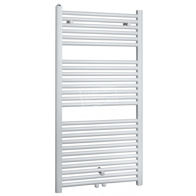 Wiesbaden Elara handdoekradiator (450x1817) 830 Watt Wit Wiesbaden Elara handdoekradiator (450x1817) 830 Watt Wit