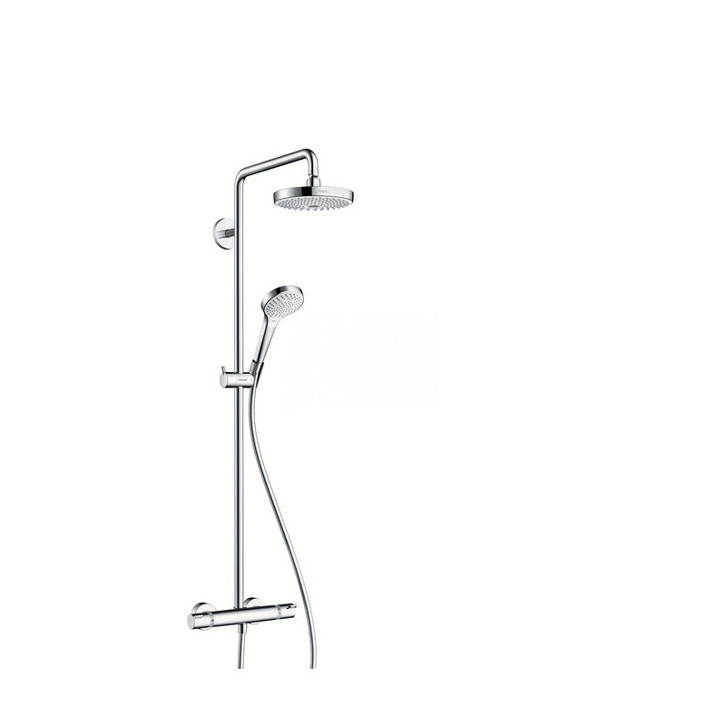 HANSGROHE CROMA SELECT S 180 2jet ecosmart showerpipe CHROOM (27254400)