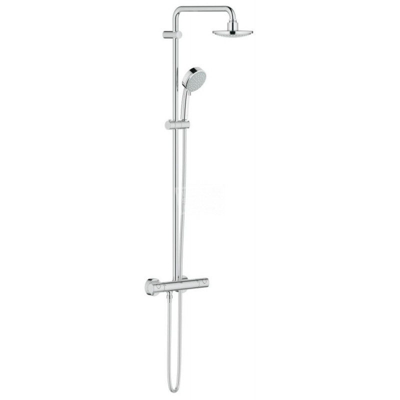 Grohe New Tempesta thermostatisch (douche) opbouw douchecombinatie set chroom 27922000