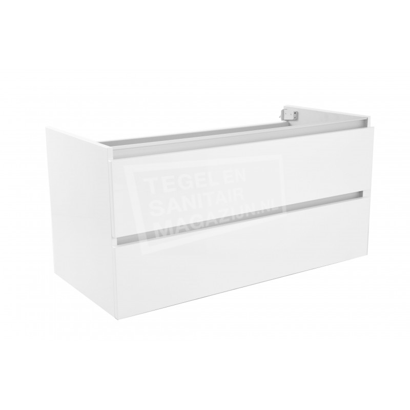 Wiesbaden Vision Losse Onderkast met 2 Laden (100x47 cm) Wit