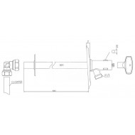 Vorstbestendige gevelkraancombinatie 15x3/4