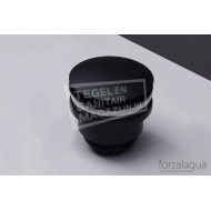 Forzalaqua Afvoerplug Chroom 5/4" Push Open Zwart